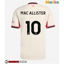 Moške Nogometnih dresov Liverpool Alexis Mac Allister #10 Gostujoči 2025-26 Kratki rokavi